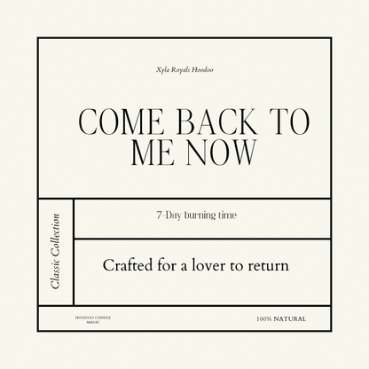 Come Back To Me Now Kit